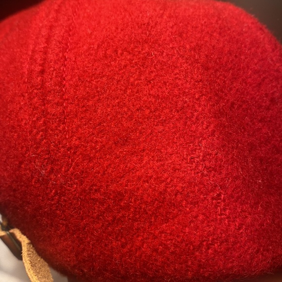 Coach wool and leather bill baseball cap NWOT - Picture 6 of 6